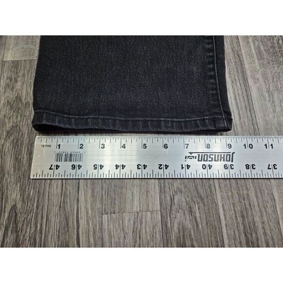 Charter Club Plus Size 24W Lexington Straight Black Grey Denim Jeans - Picture 11 of 11